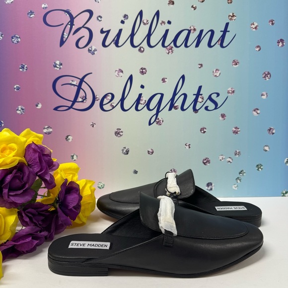 ❤️‍🔥WIDE FRIENDLY STEVE MADDEN LEATHER MULES - Picture 11 of 12